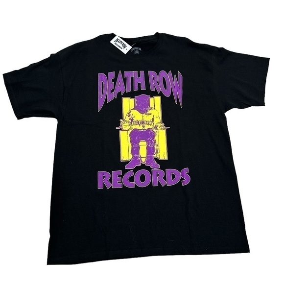 NWT Death Row Records Core Chair Logo Tee - Picture 1 of 3